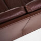Danish 2-seater sofa in leather by Børge Mogensen for Fredericia