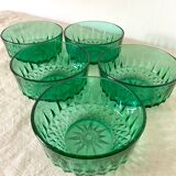 Vintage glass raviers arcoroc