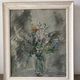 Spring bouquet, oil on canvas signed