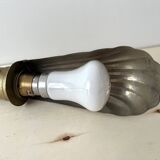 Old 50s "shell" desk lamp, vintage lighting