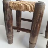 Pair of mini mulched stools