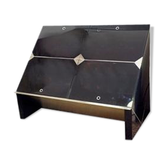 Black Angle Credenza by Claudio Salocchi for Sormani