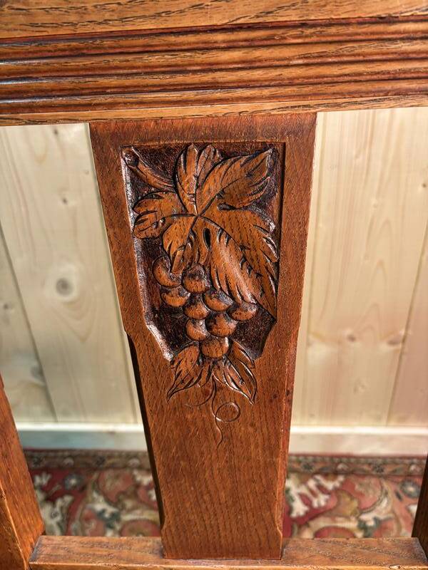 Set of 6 art deco chairs