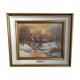Tableau huile sur toile signé F. Noah