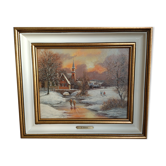 Oil on canvas painting signed F. NOHA