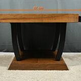 Art Deco Walnut Coffee Table – 1930