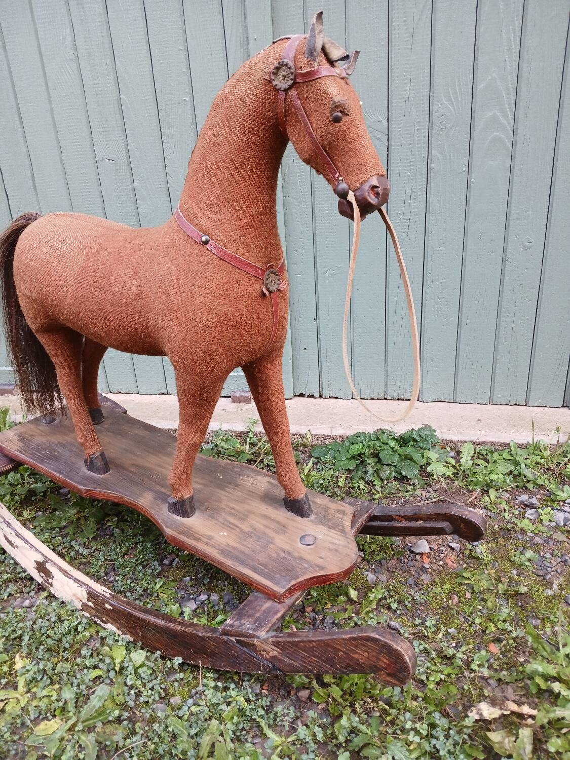 Antique rocking horse