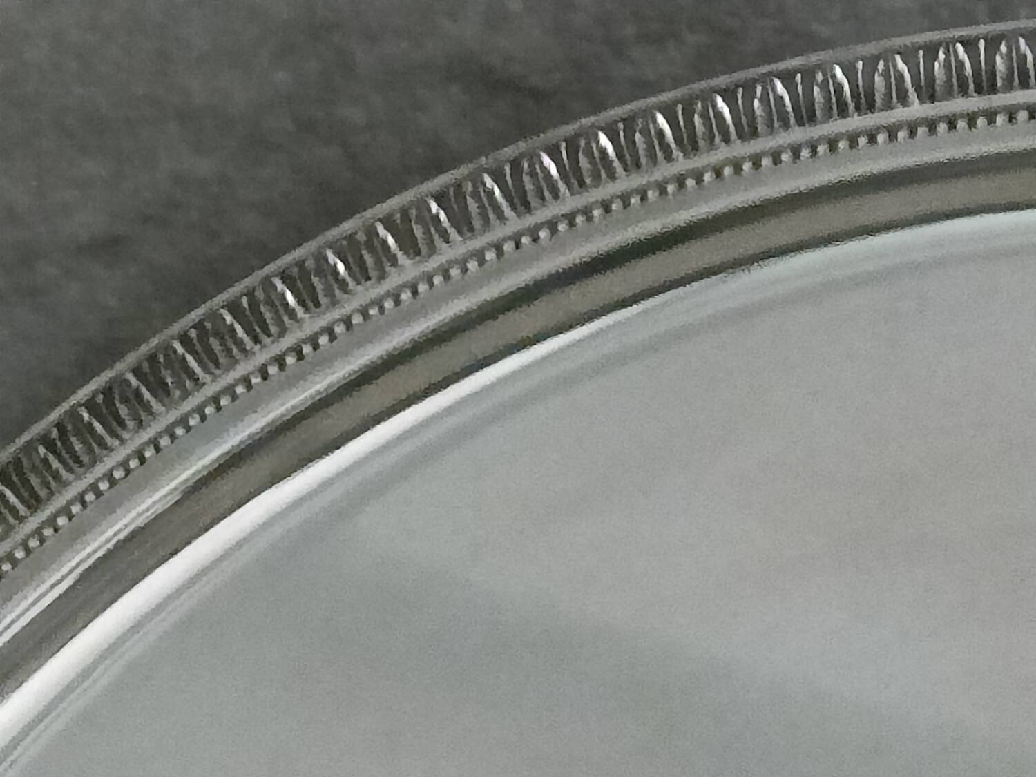 Large Christofle Malmaison tray