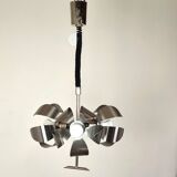 Space age 70' pendant light