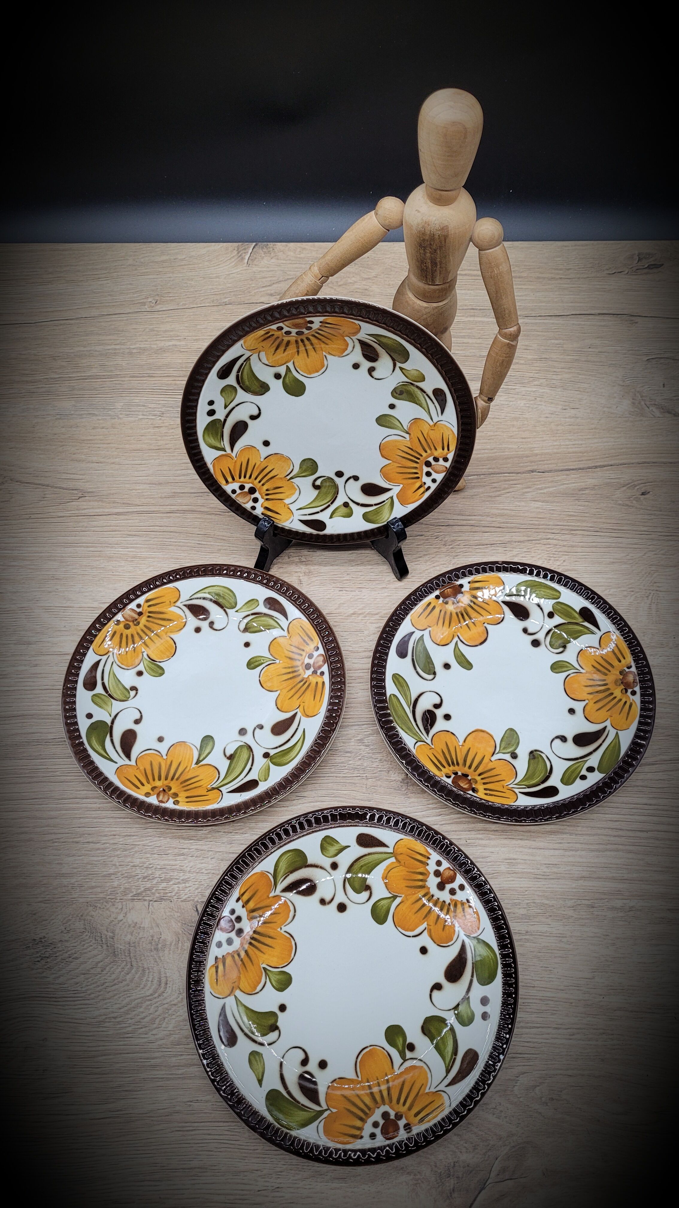 Set 4 plates Paradisio Boch