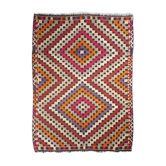 Tapis kilim anatolien fait à la main 193 cm x 145 cm