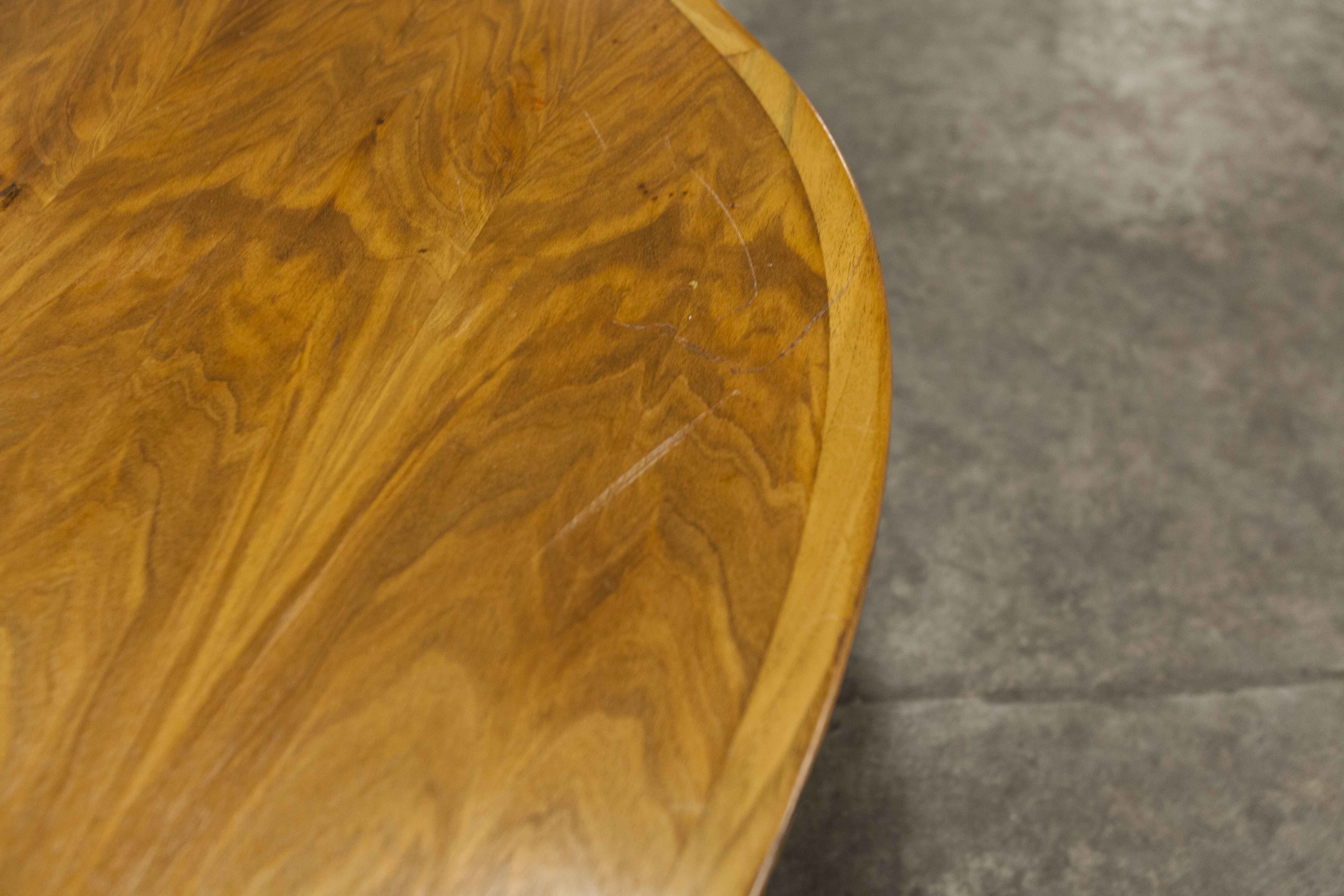 Coffee table XXL Scandinavian teak 178cm 1965