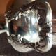silver-plated champagne bucket