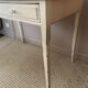 Vintage wooden console desk