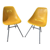 Paire de chaises vintage