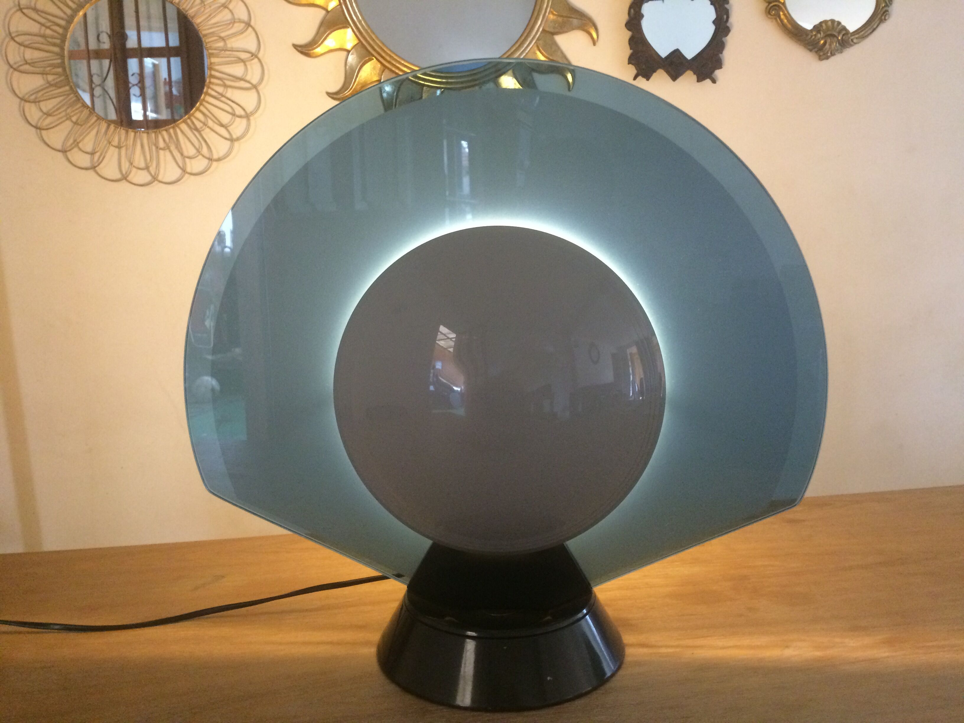 Lamp Artluce Italian design Tikal 1985 Pier Giuseppe original Ramella