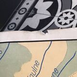 Normandy school map 1960s