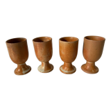 Selency x Monoprix Croisé Laroche pink stoneware mugs