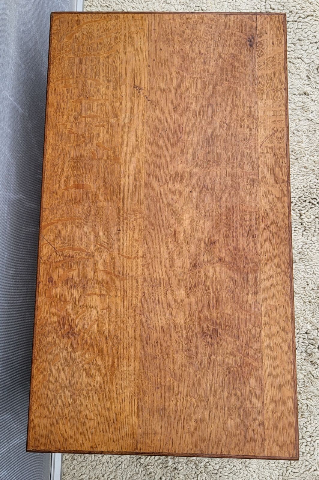 Table basse portique reconstruction 1950