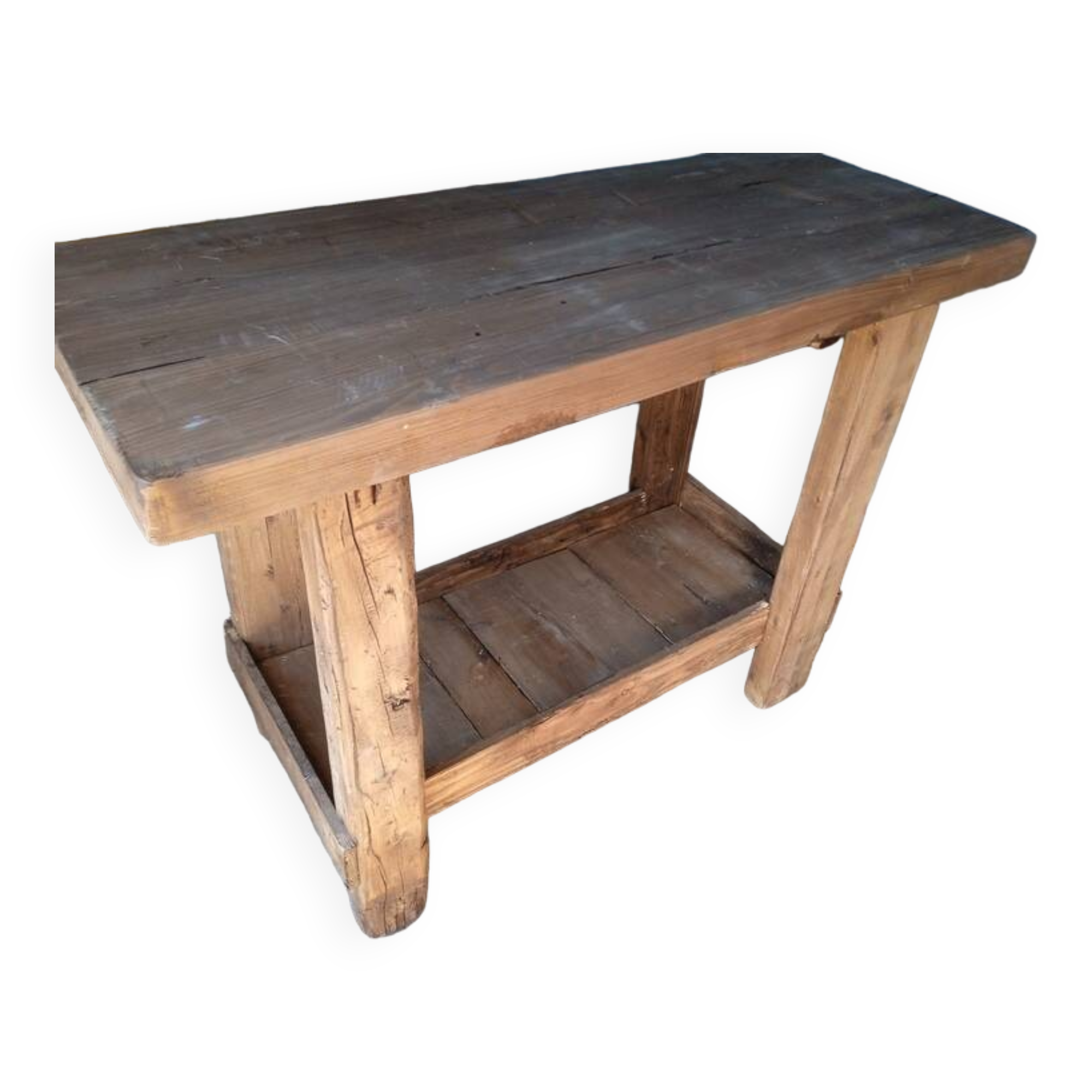120cm workbench solid wood antique furniture