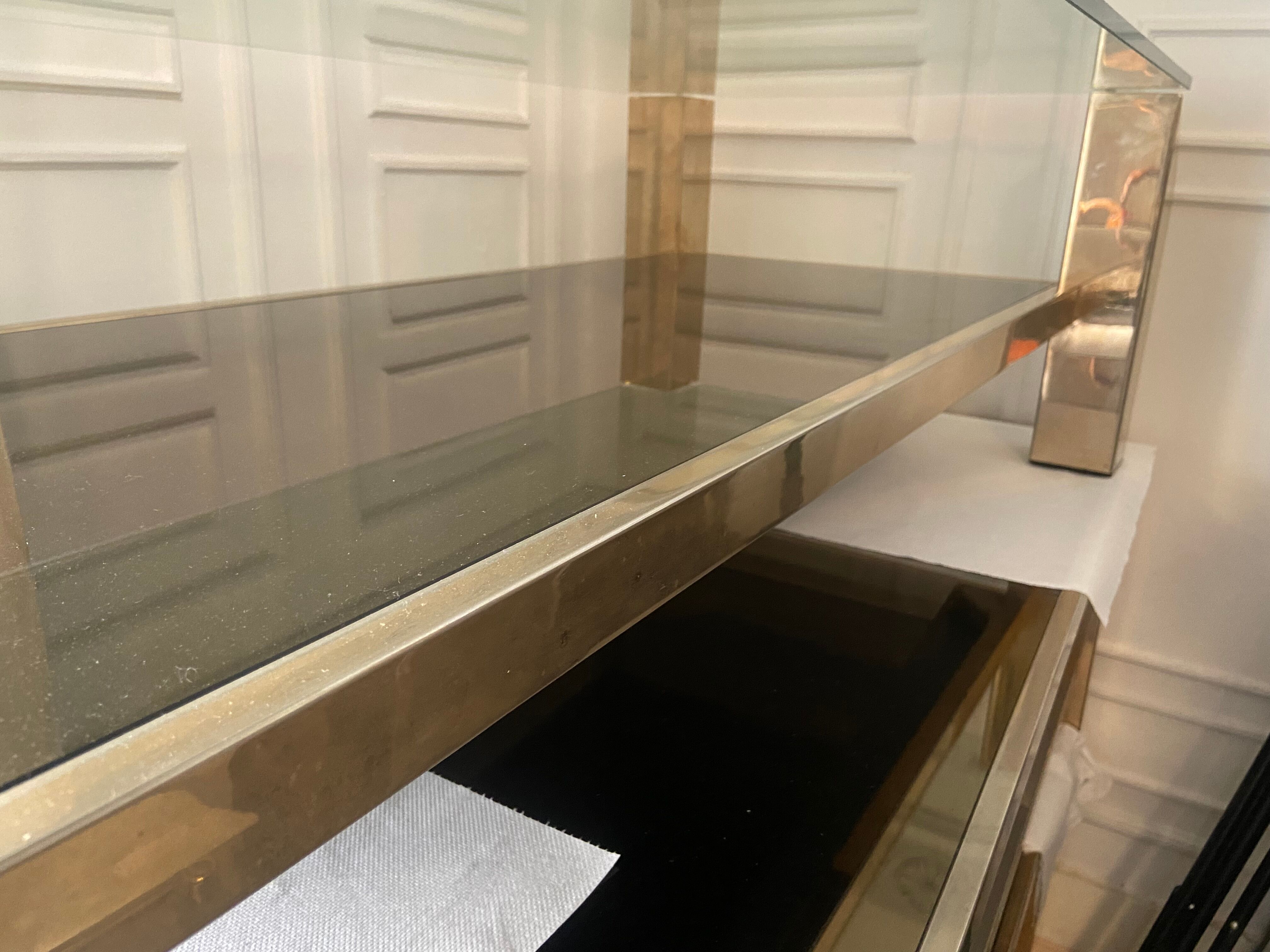 Belgo Chrom gold coffee table at 23K