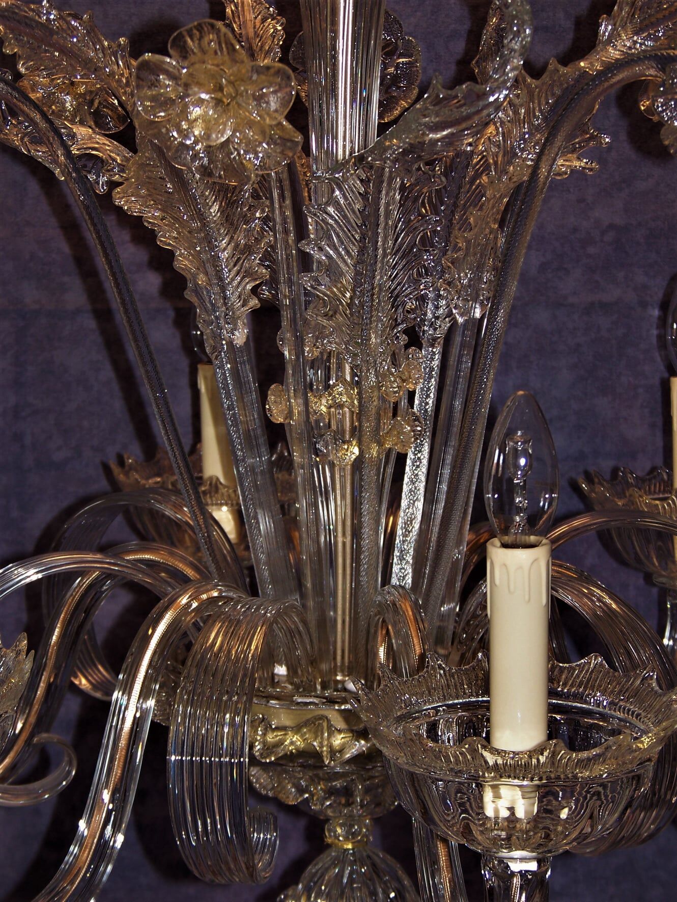 Murano glass chandelier, Venice