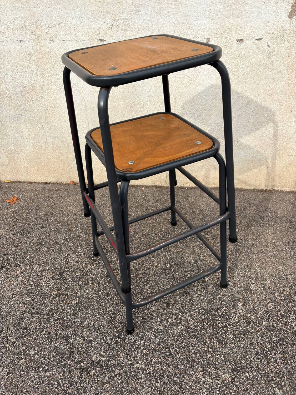 Set de 2 tabourets ind