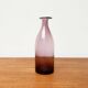 Vase en verre bouteille danois du milieu du siècle, années 1960