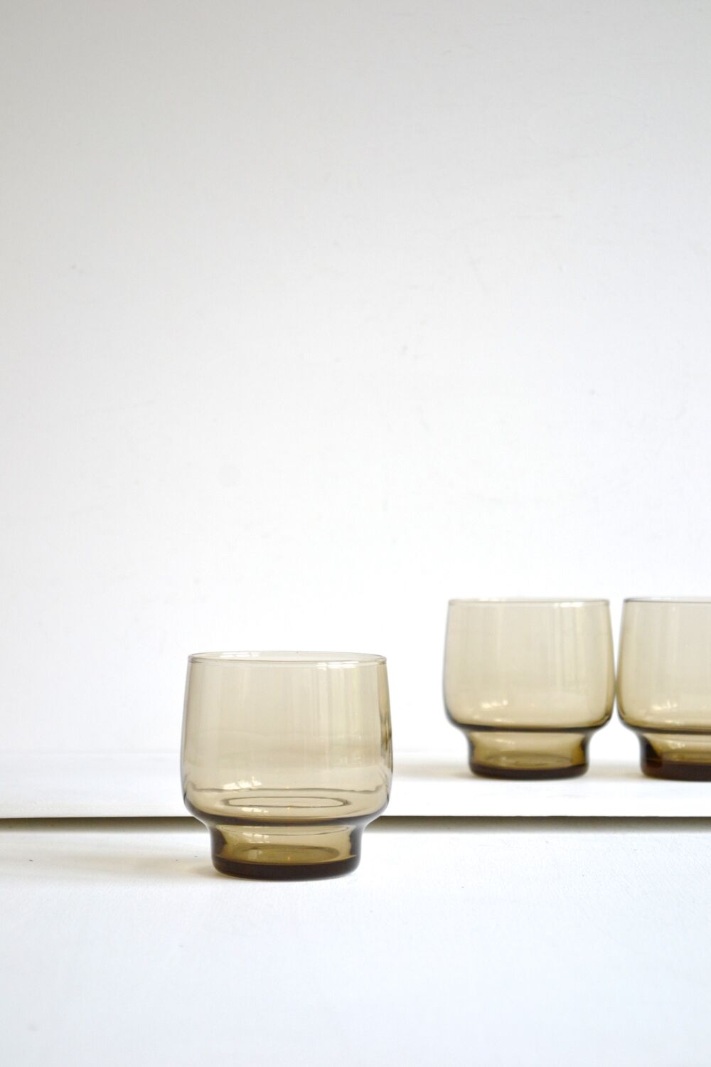 Decanter and four glasses