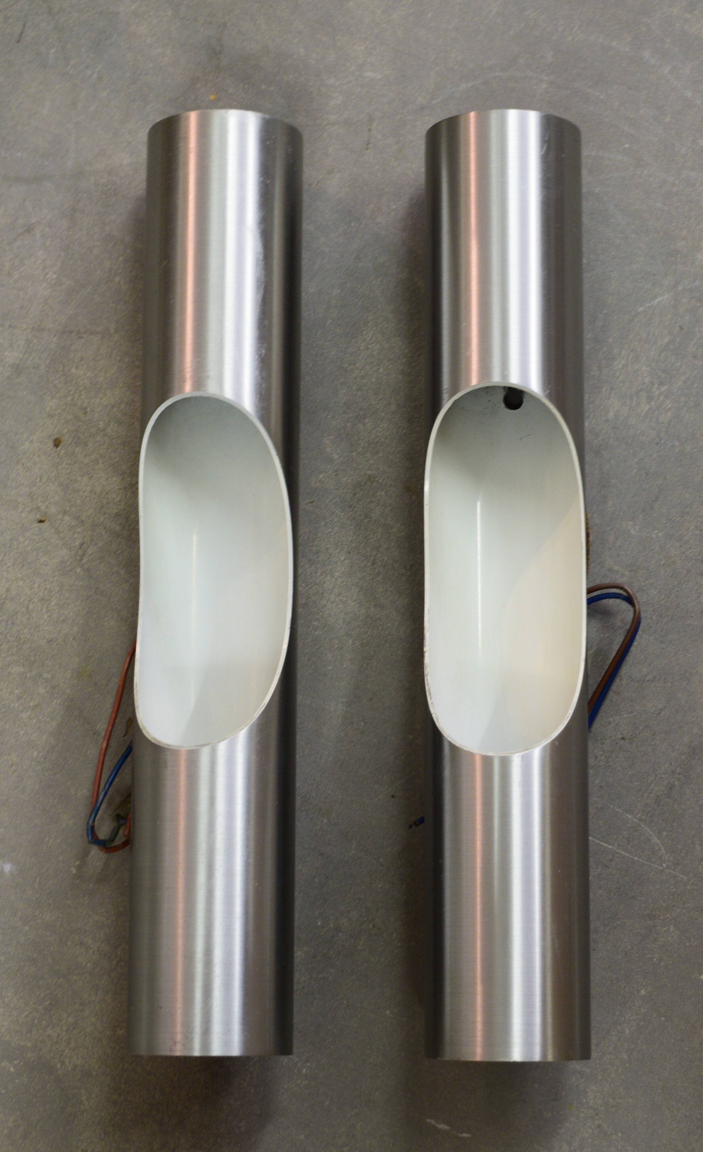 pair of vintage wall lights model Raak Fuga