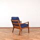 Danish Teak Senator Lounge Chair by Ole Wanscher for Cado, 1960s.