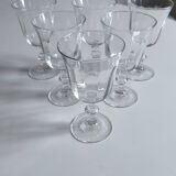 Service de 6 verres à pied