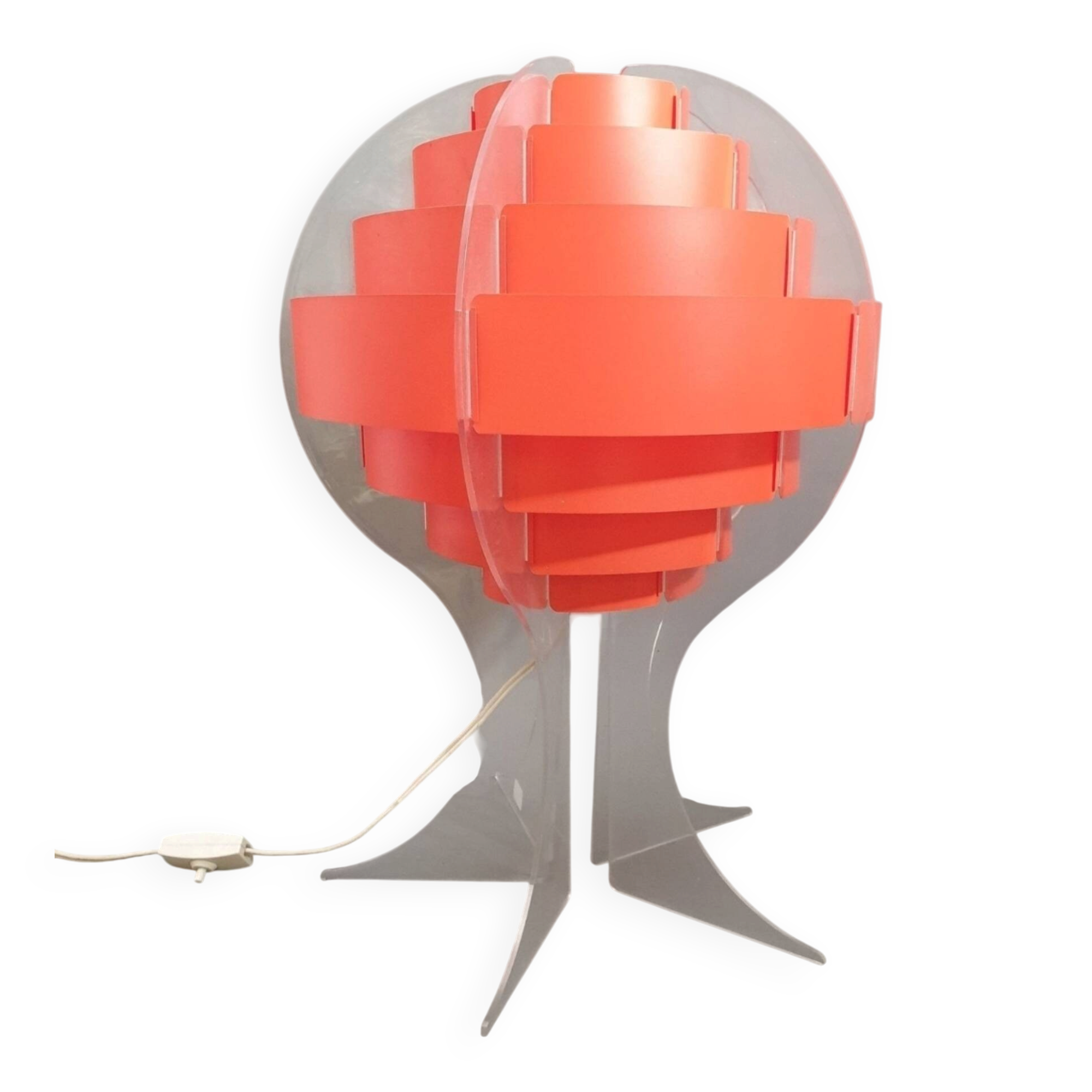 Lampe Space Age « Optima » par Preben Jacobsen & Flemming Brylle