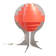 Lampe Space Age « Optima » par Preben Jacobsen & Flemming Brylle