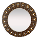 Large ceramic mirror from the 60s/70s.
