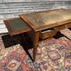 Bureau plat en acajou de style Louis XVI XIX eme siècle