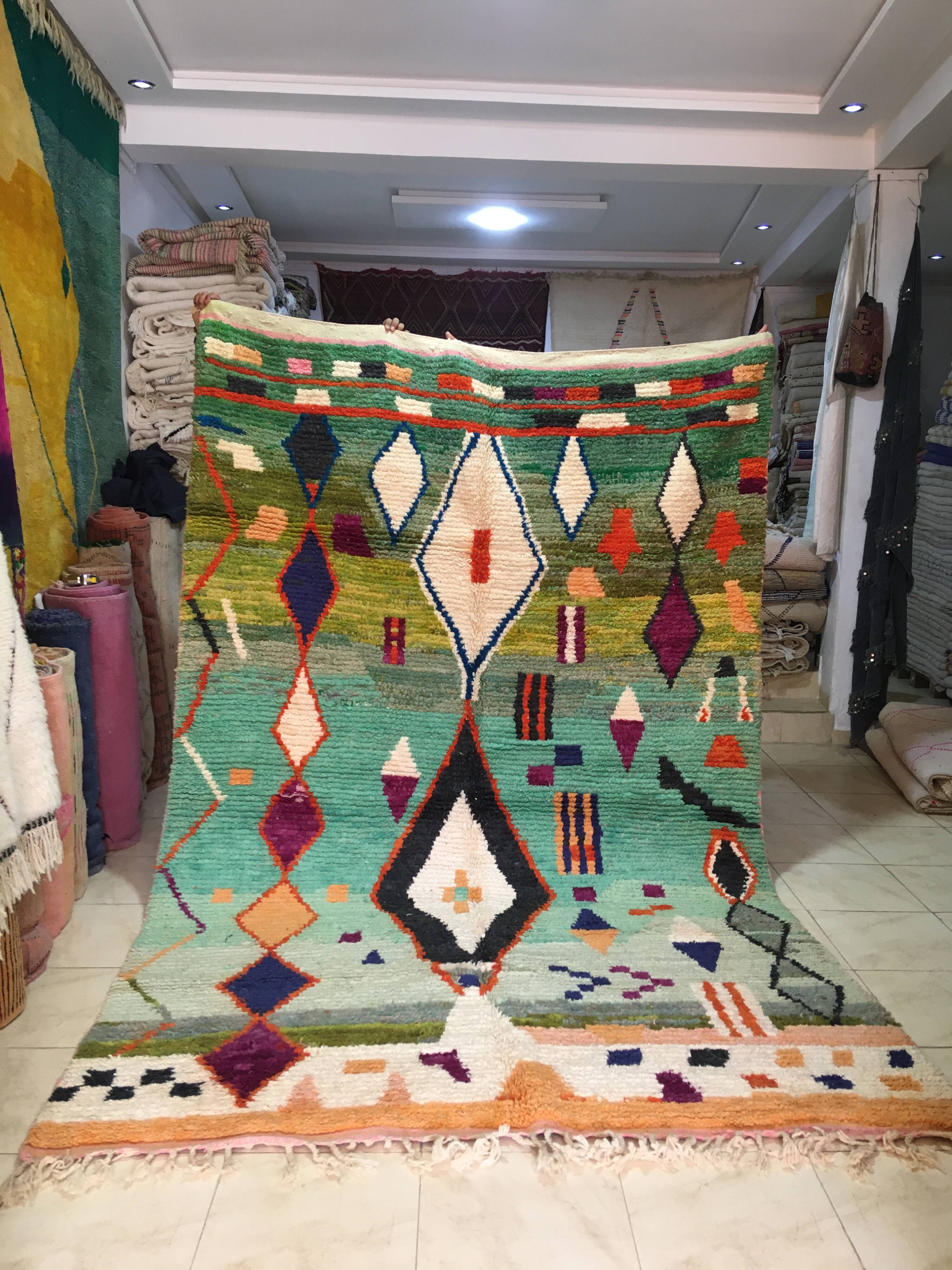 Tapis Boujaad Berbère Marocain 3m00 x 1m90