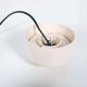 Vintage opaline ceiling light from the 1950s, minimalist.