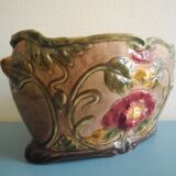 earthenware trim barbotine planter vases french fireplace set planter