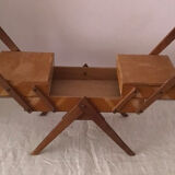 Worker, former sewing box