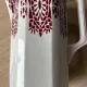 Octagonal Art Deco jug in Onnaing earthenware - Carmen model (1920-1930)