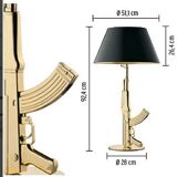 Starck gun lamp for flos