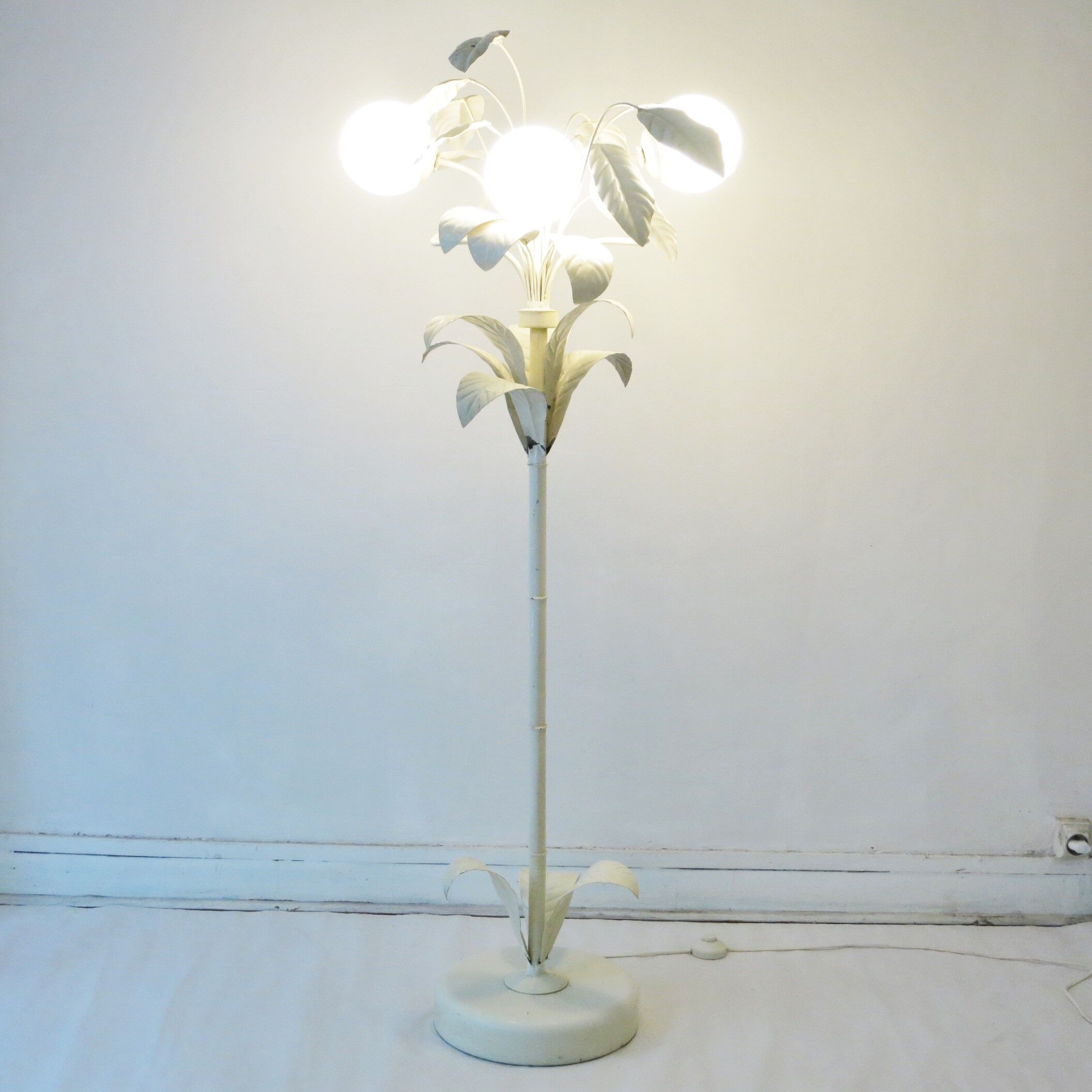 Palm tree floor lamp years 80