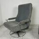 Vintage Gelderland swivel armchair with ottoman Jan des Bouvrie