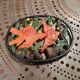 Dessous de plat en fonte poissons