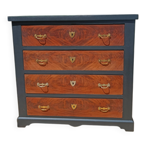 Commode ancienne relookée - tons