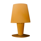 Daniel Puppa lamp model in sandblasted yellow opaline glass 2850