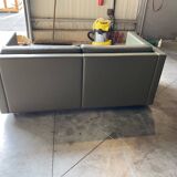 Pfister sofa for Knoll khaki leather