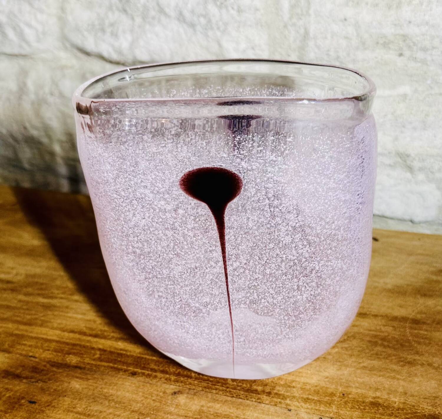 Kosta Boda bubble glass vase