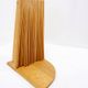 Pine folding screen in the shape of a fan, modern style, France, 1970s - Ø 113cm